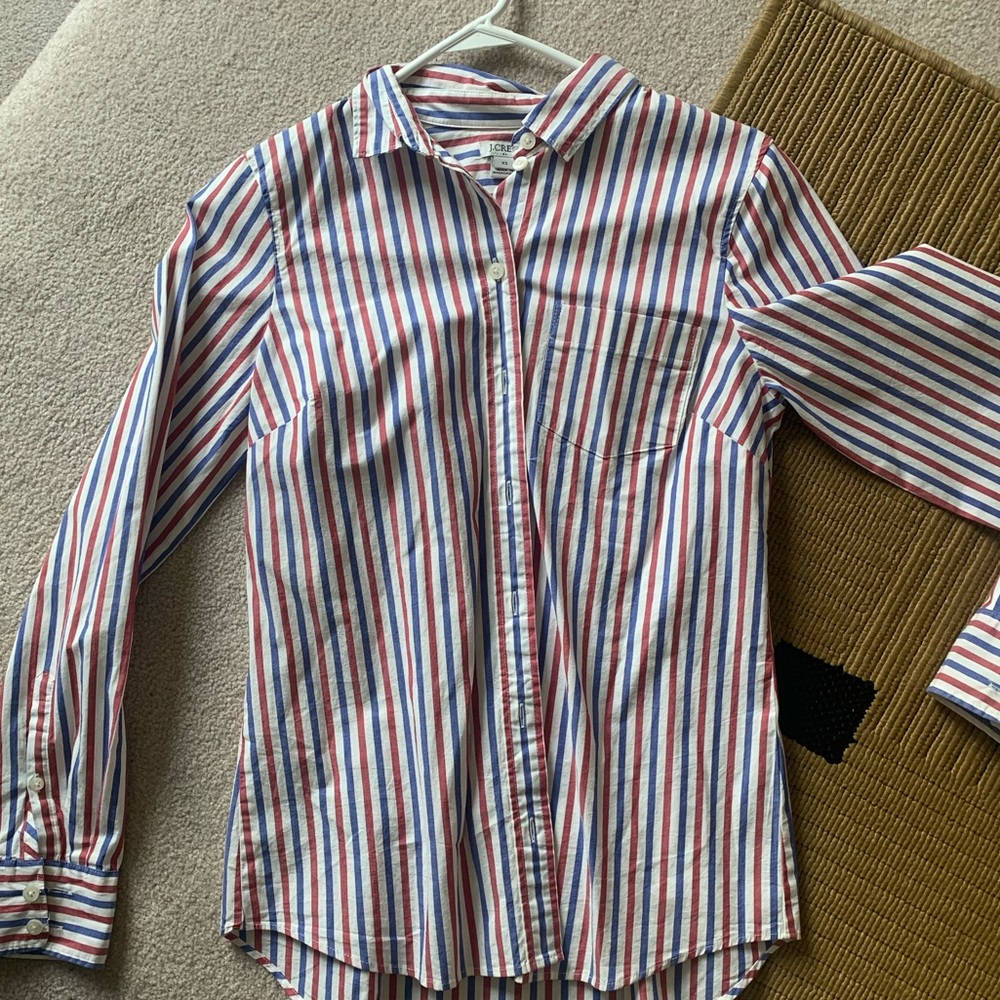 jcrew work blouse. worn once